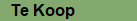 Te Koop